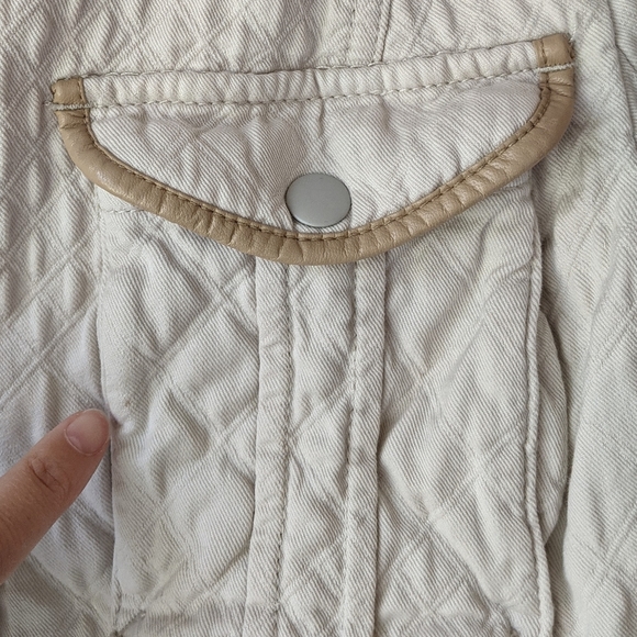 Anthropologie Hei Hei Lunan Anorak Jacket Ivory - Picture 9 of 11